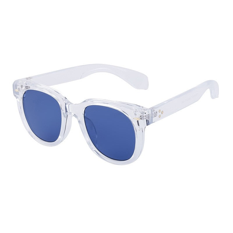 Stylish Round Frame Sunglasses For Men Outdoors