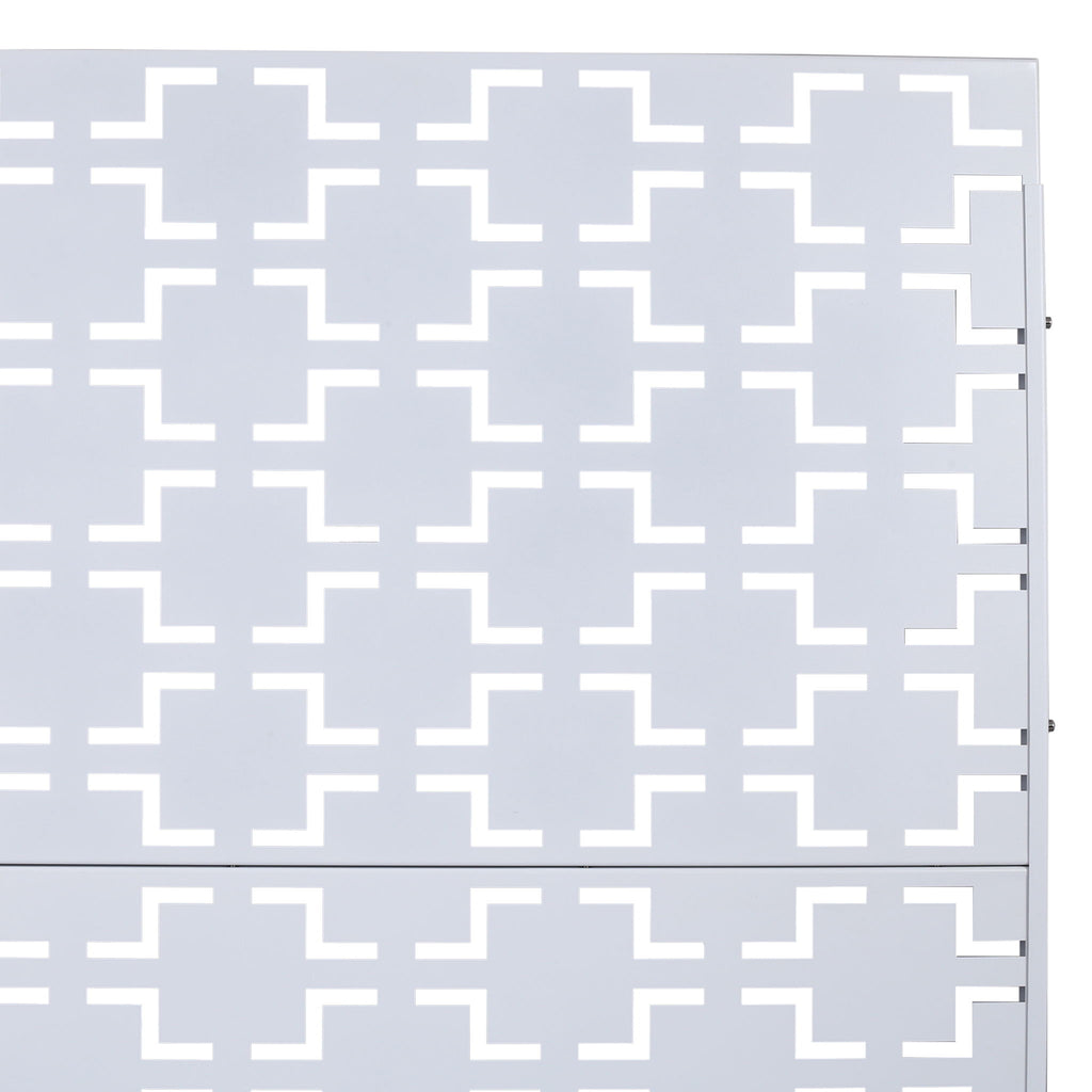 Outdoor & Indoor Metal Privacy Freestanding Decorative Screen