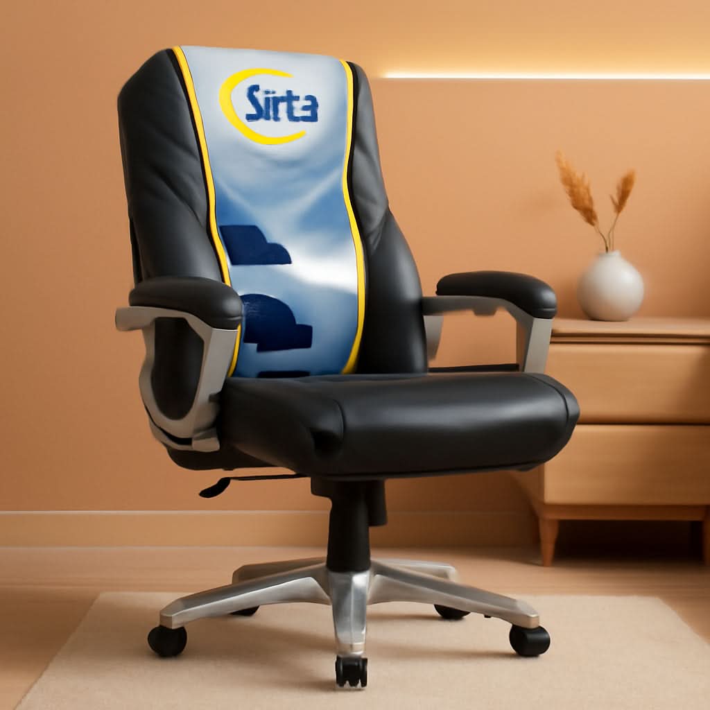 Sillón Ejecutivo Negro con Tecnología Lumbar de Aire