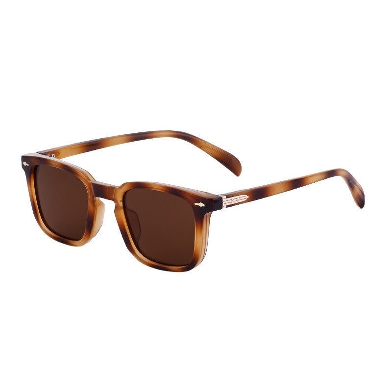 Retro Square Sunglasses For Men Outdoor