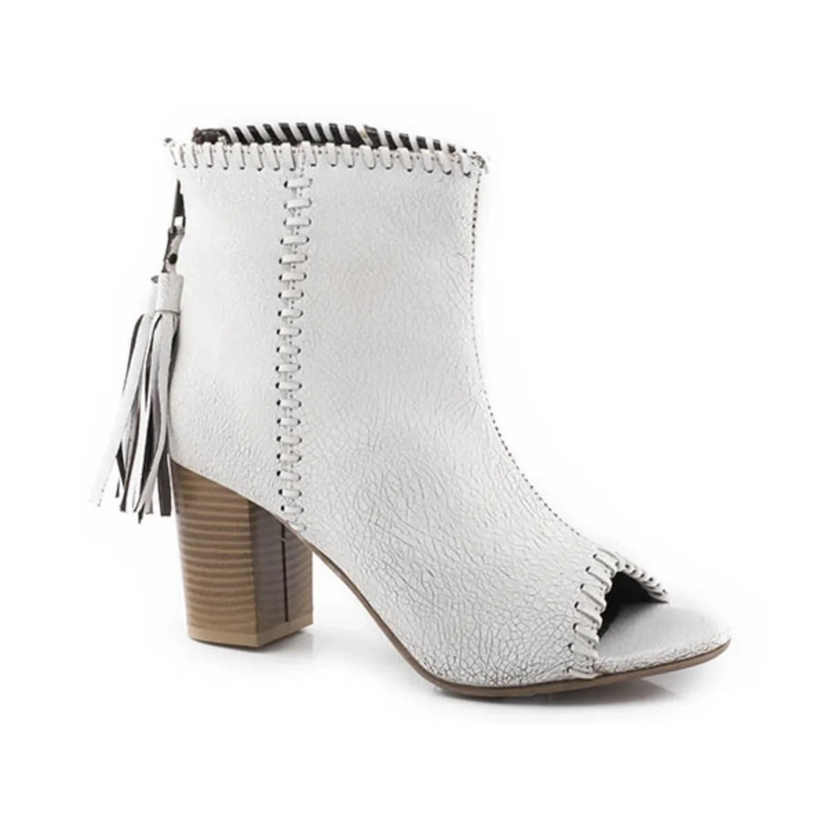 Roper Betsy (White) - Women's Sandals