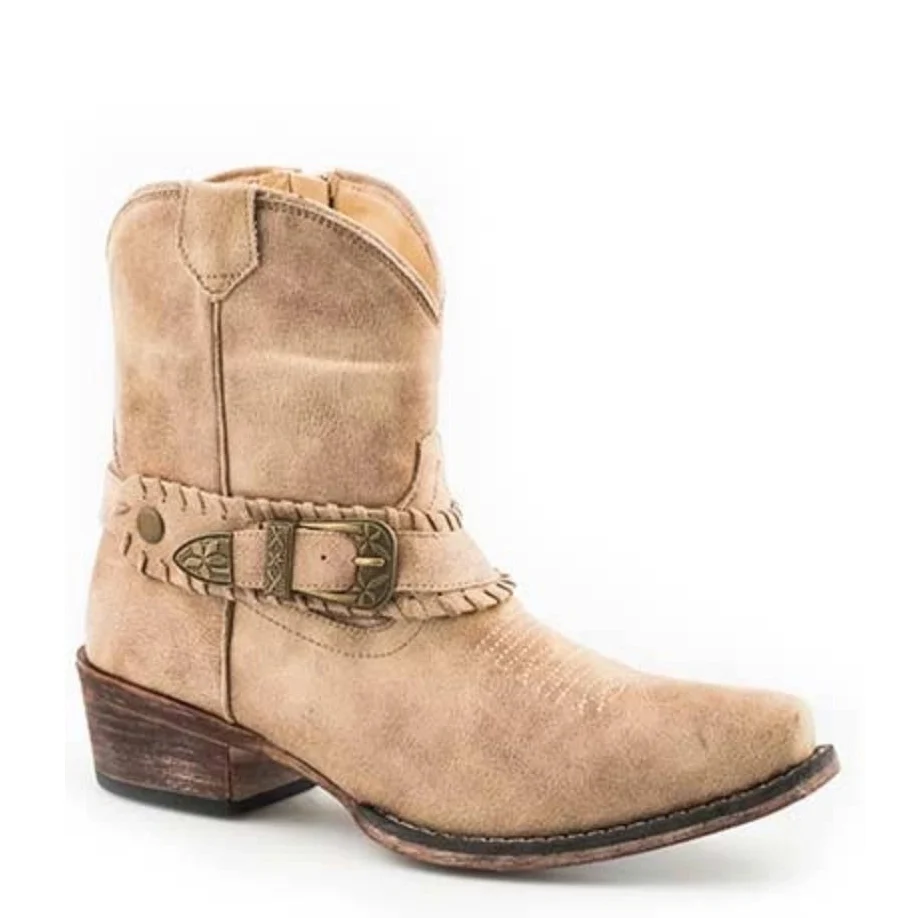 Roper Nelly (Tan) - Women's Cowgirl Boot