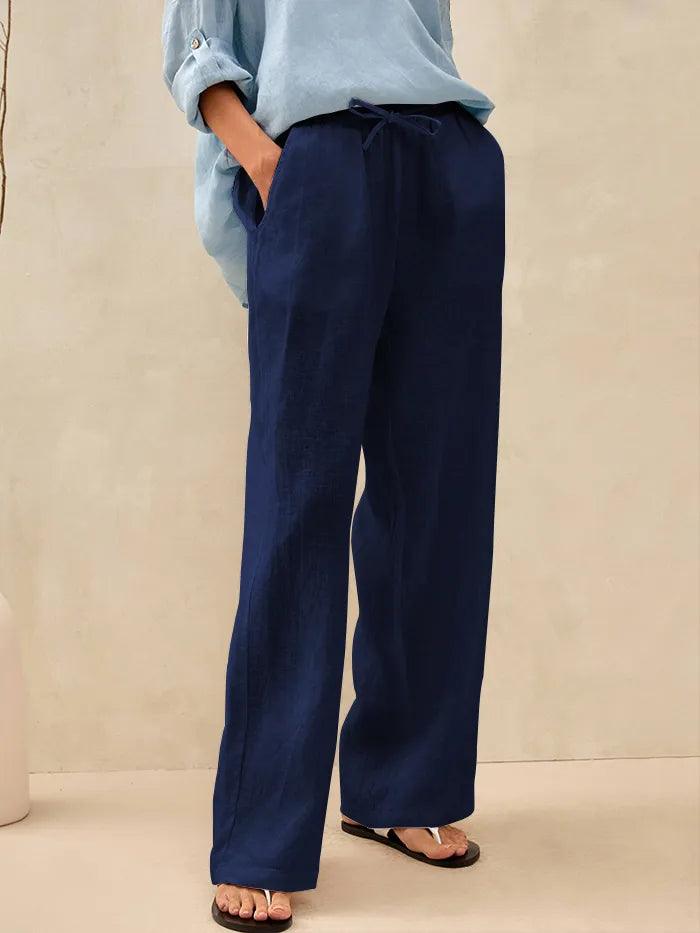 Pantalones Clásicos 100% Lino LYON