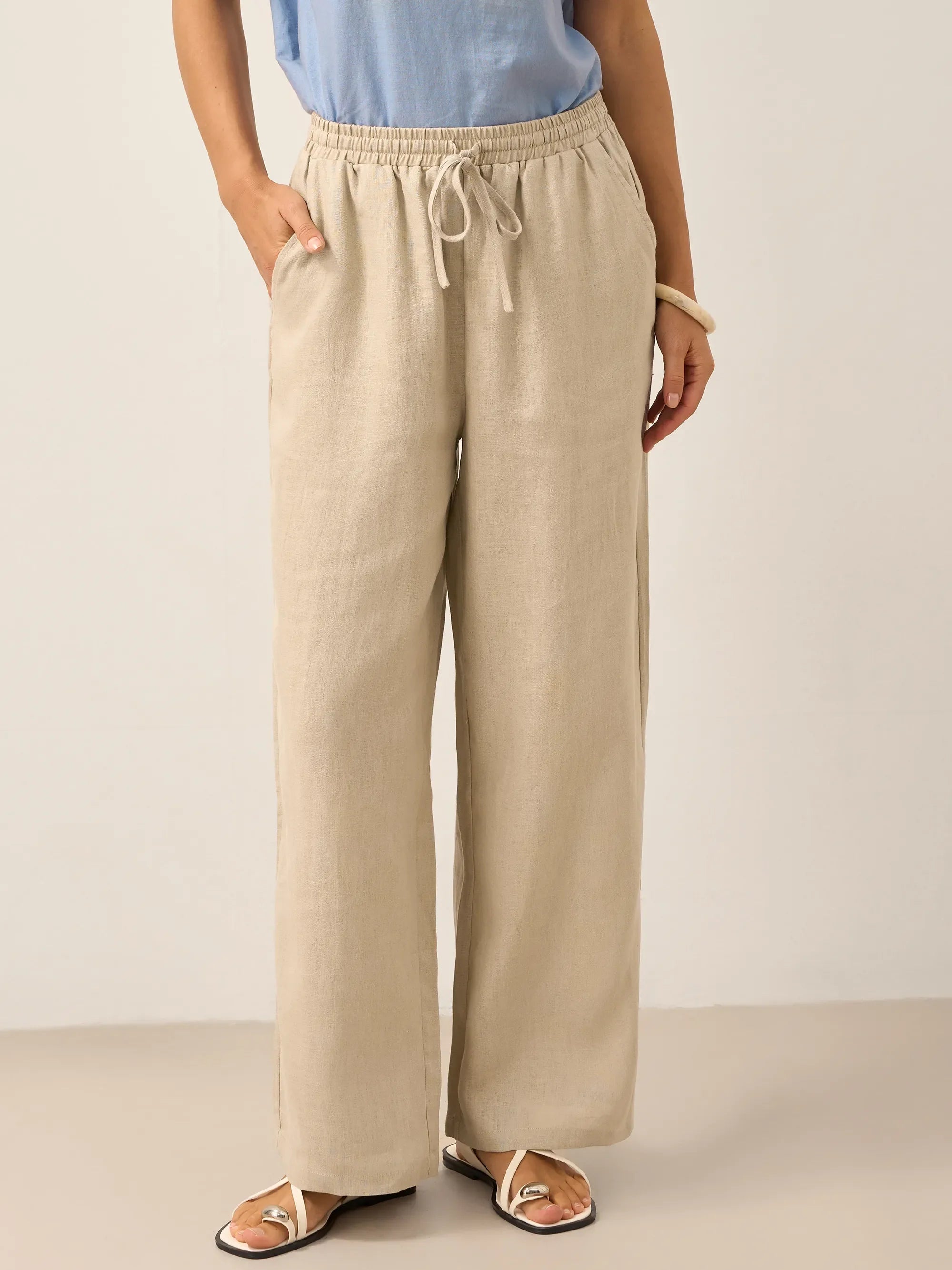 Pantalones Clásicos 100% Lino LYON