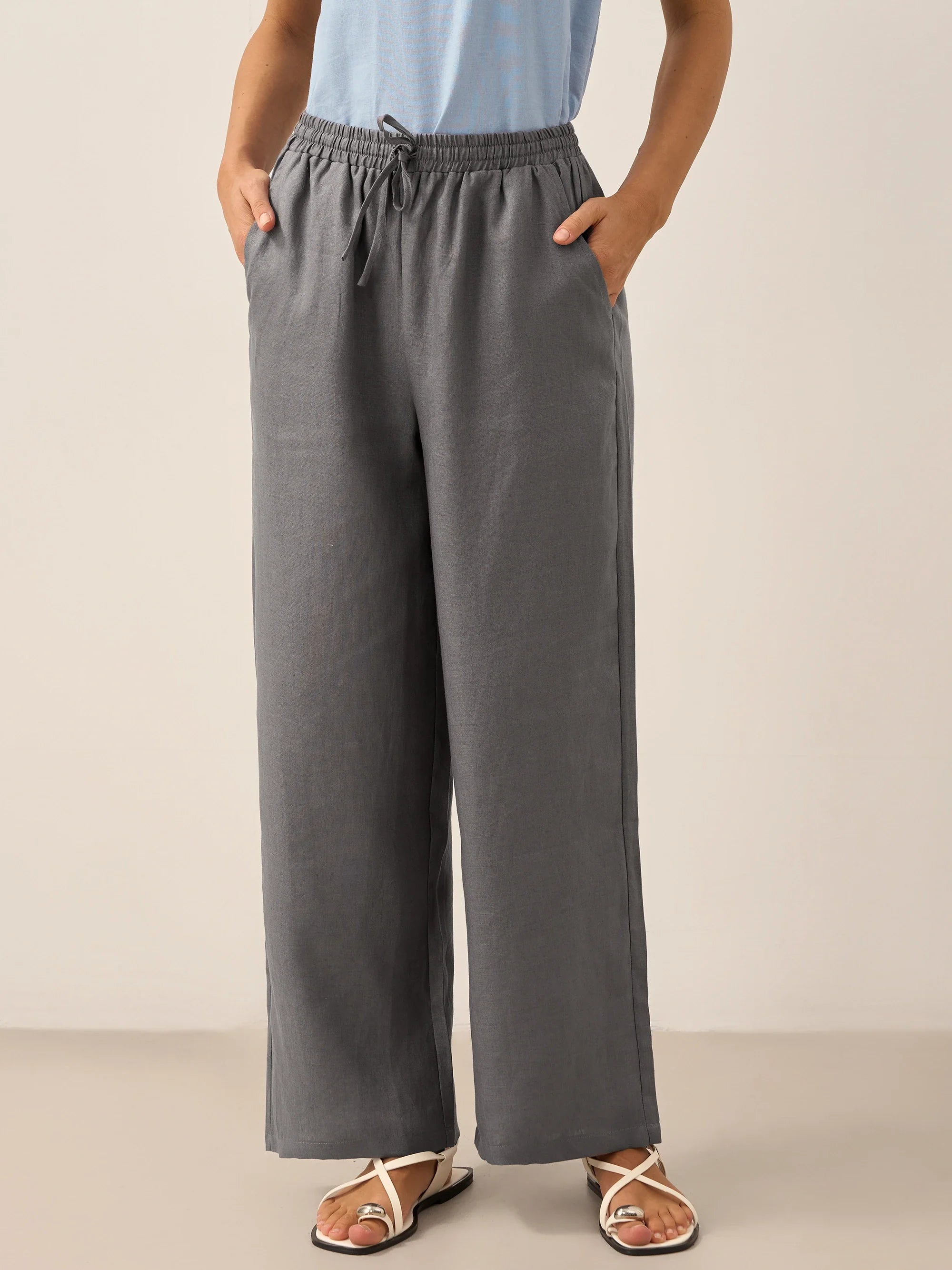 Pantalones Clásicos 100% Lino LYON