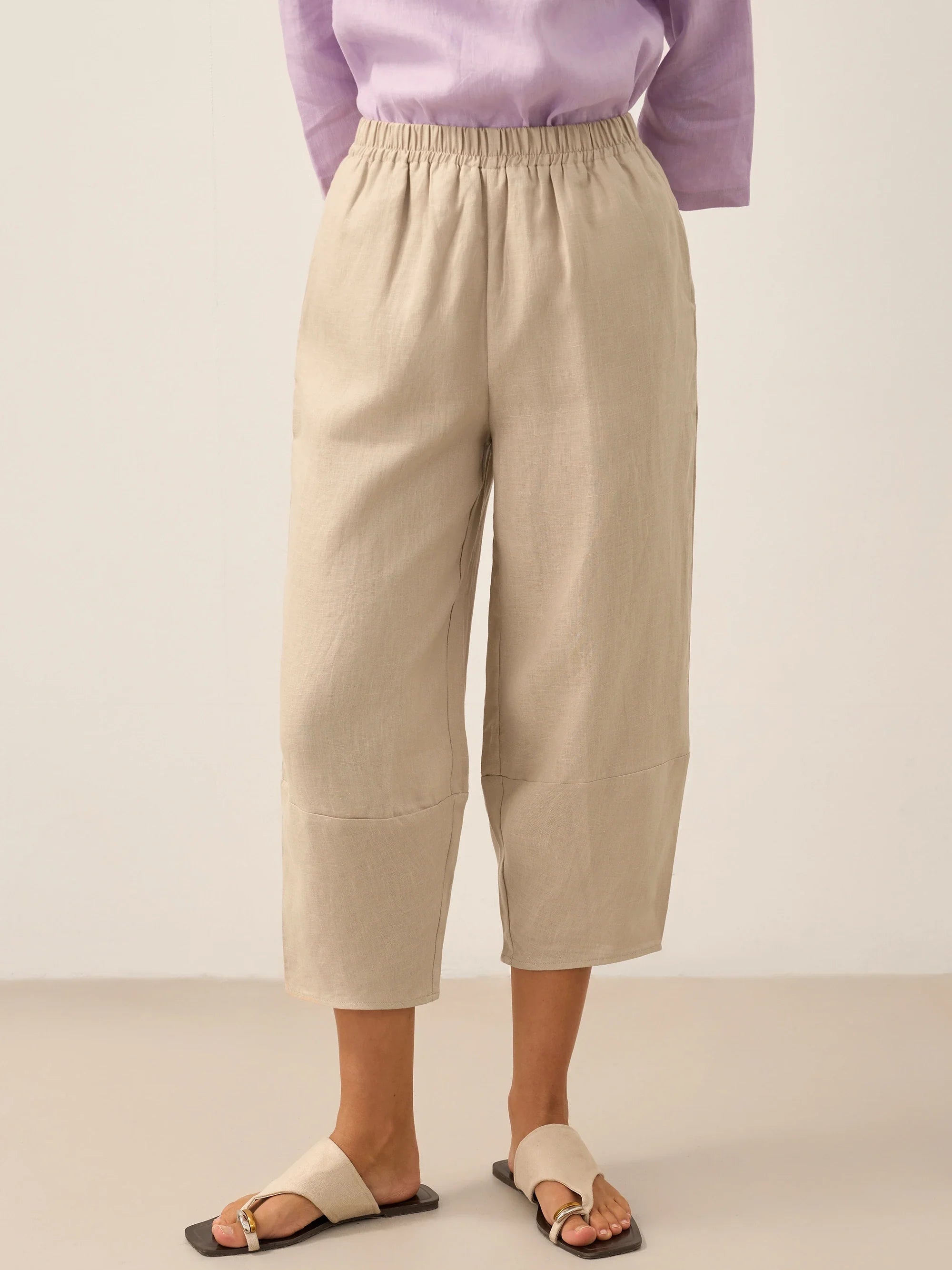 Pantalones Cortos RORY de Lino 100%
