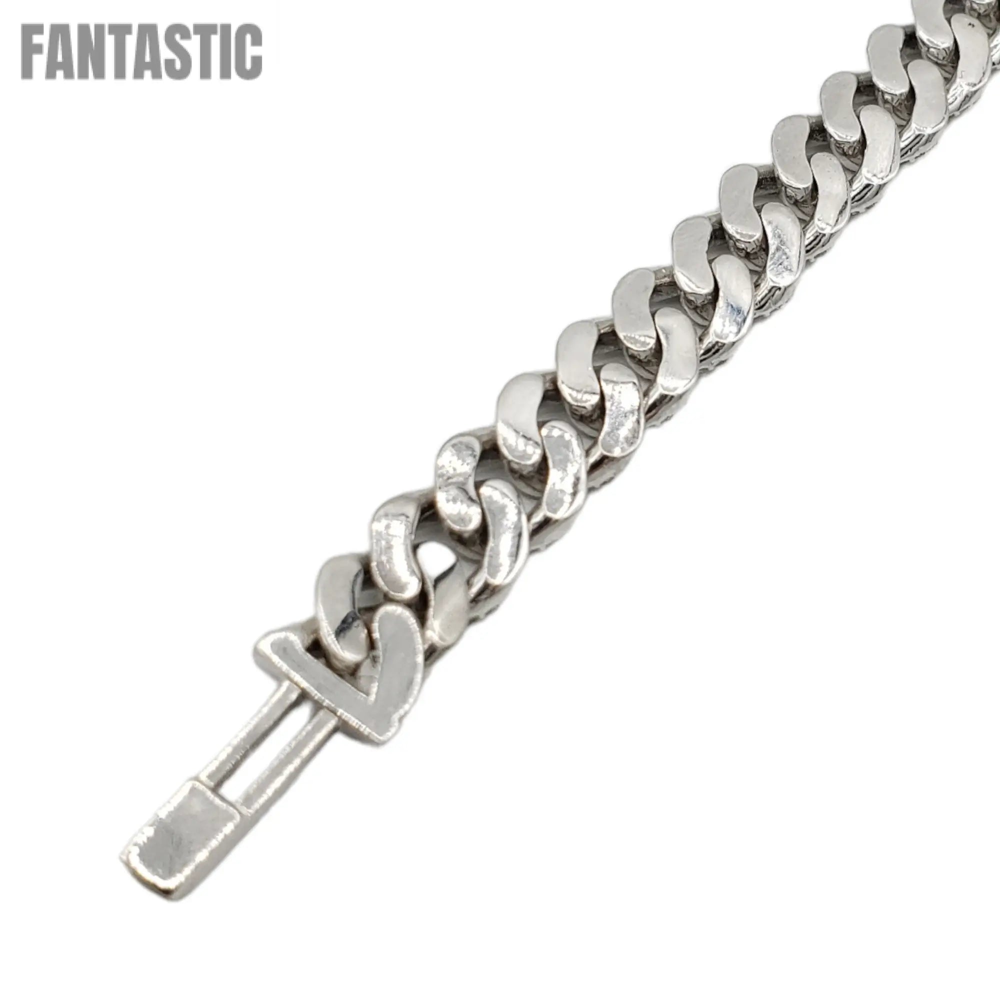 Cadenas cubanas de oro 10K con diamantes (9mm)