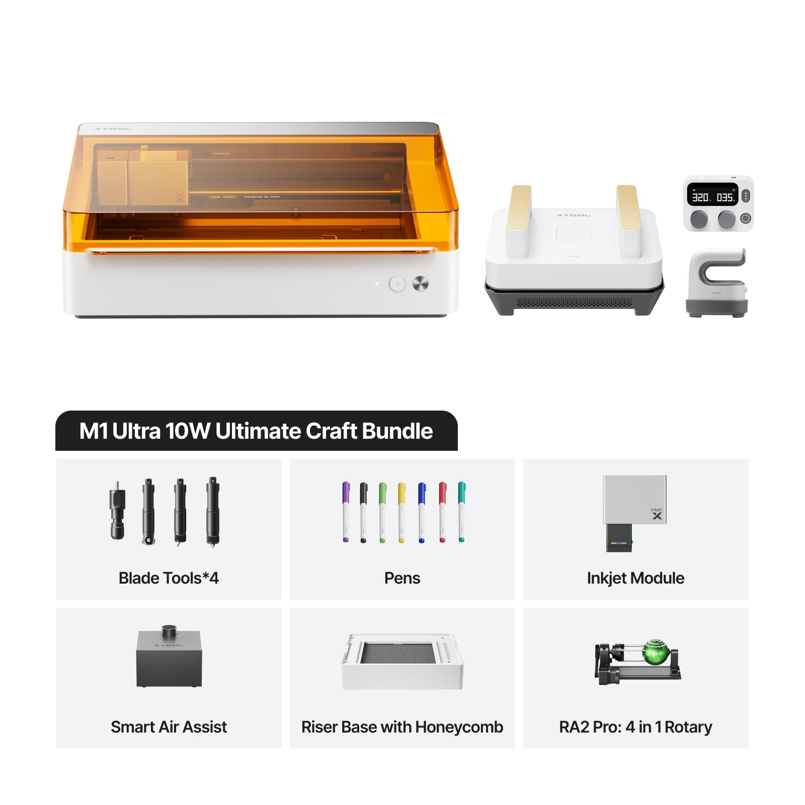 xTool M1 Ultra: La primera máquina de artesanía 4 en 1 del mundo