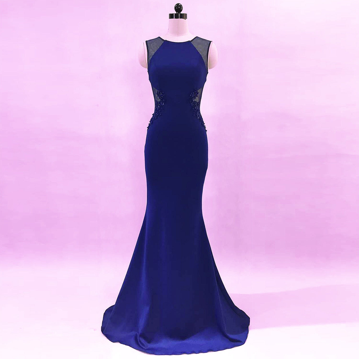 Vestido de noche para mujer, cóctel, anfitrión, ajustado, elegante, cinco colores, vestido de fiesta, vestido maxi