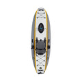 Kayak de pesca inflable portátil de PVC ligero de 12 pies con sistema de pedales (SAK64328)
