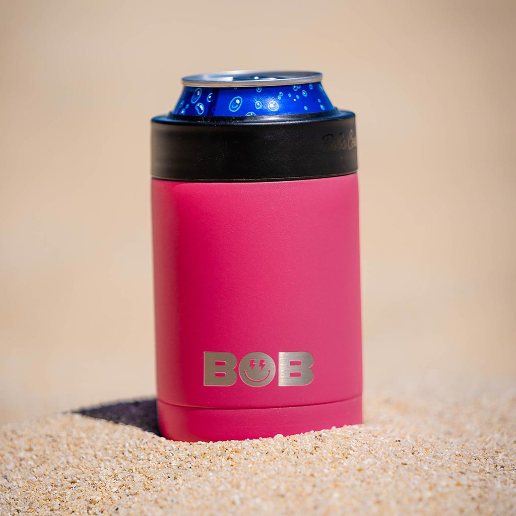 Enfriador de latas "Bob's Chillin" de 12 oz (tamaño corto)