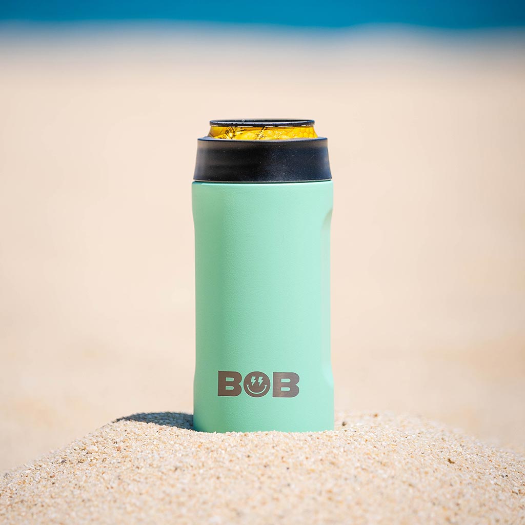 Enfriador de latas delgado de 12 oz "Bob's Chillin"