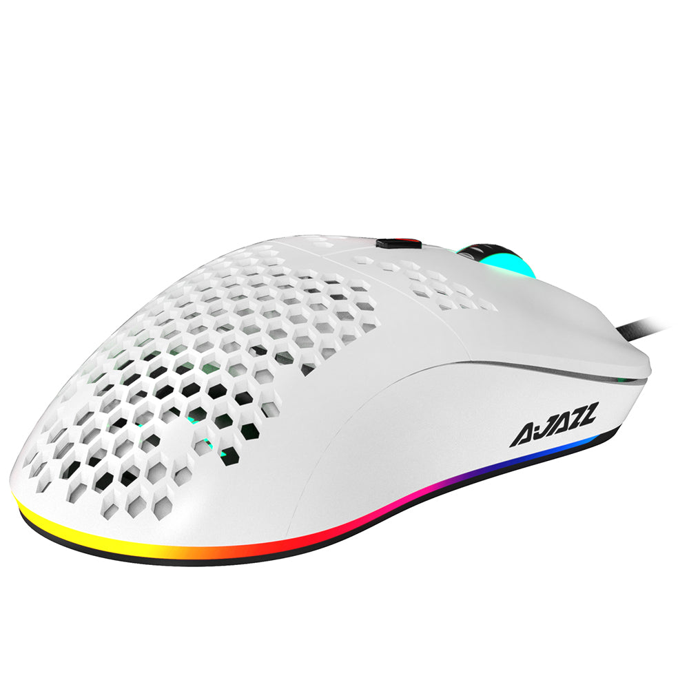 Ratón Gaming con Cable Ligero de Agujeros