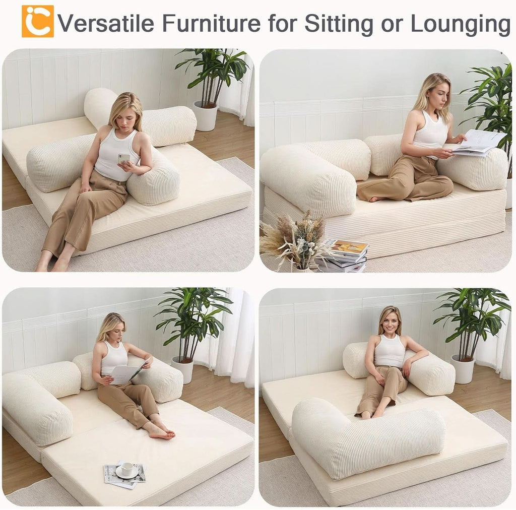 Sofá cama plegable Queen LivingSpace SpaceSaver