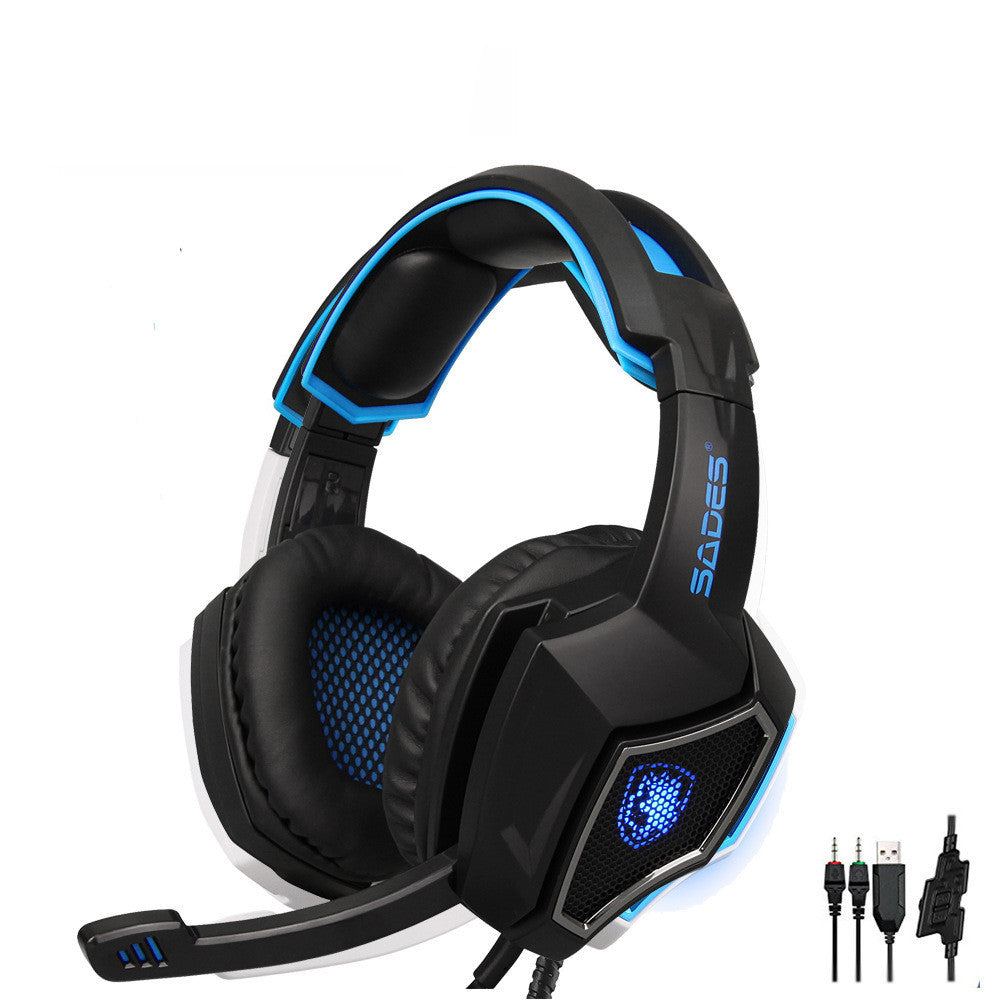 Juego en vivo, juego de computadora, auriculares para juegos
