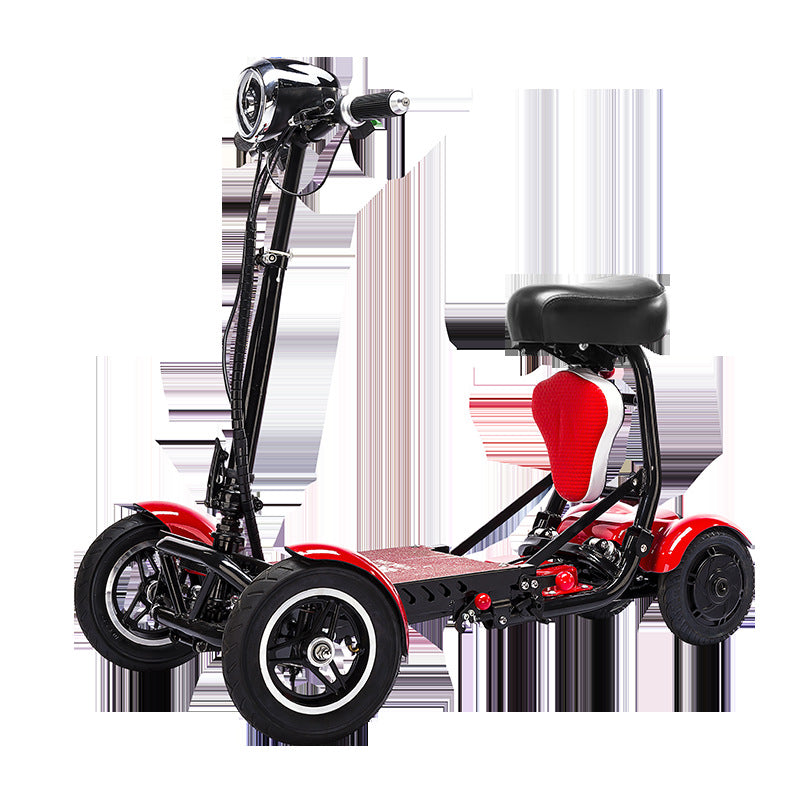 Patinete Eléctrico Plegable Cyungbok Mini Cuatro Ruedas Para Adultos Para Personas Mayores