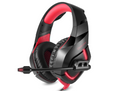 Auriculares para juegos con camuflaje de destrucción