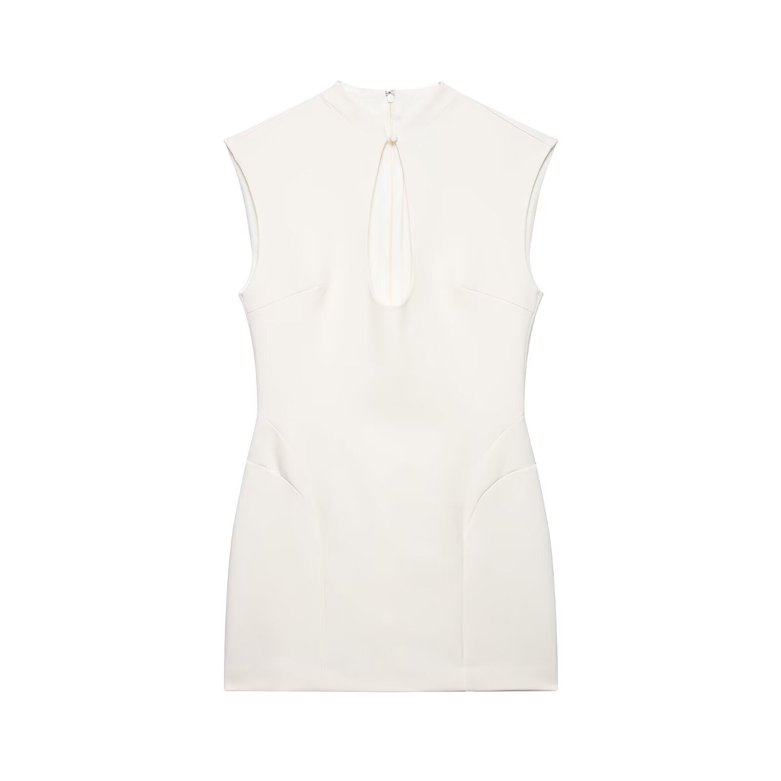 Vestido mini de mujer estilo occidental de peluche