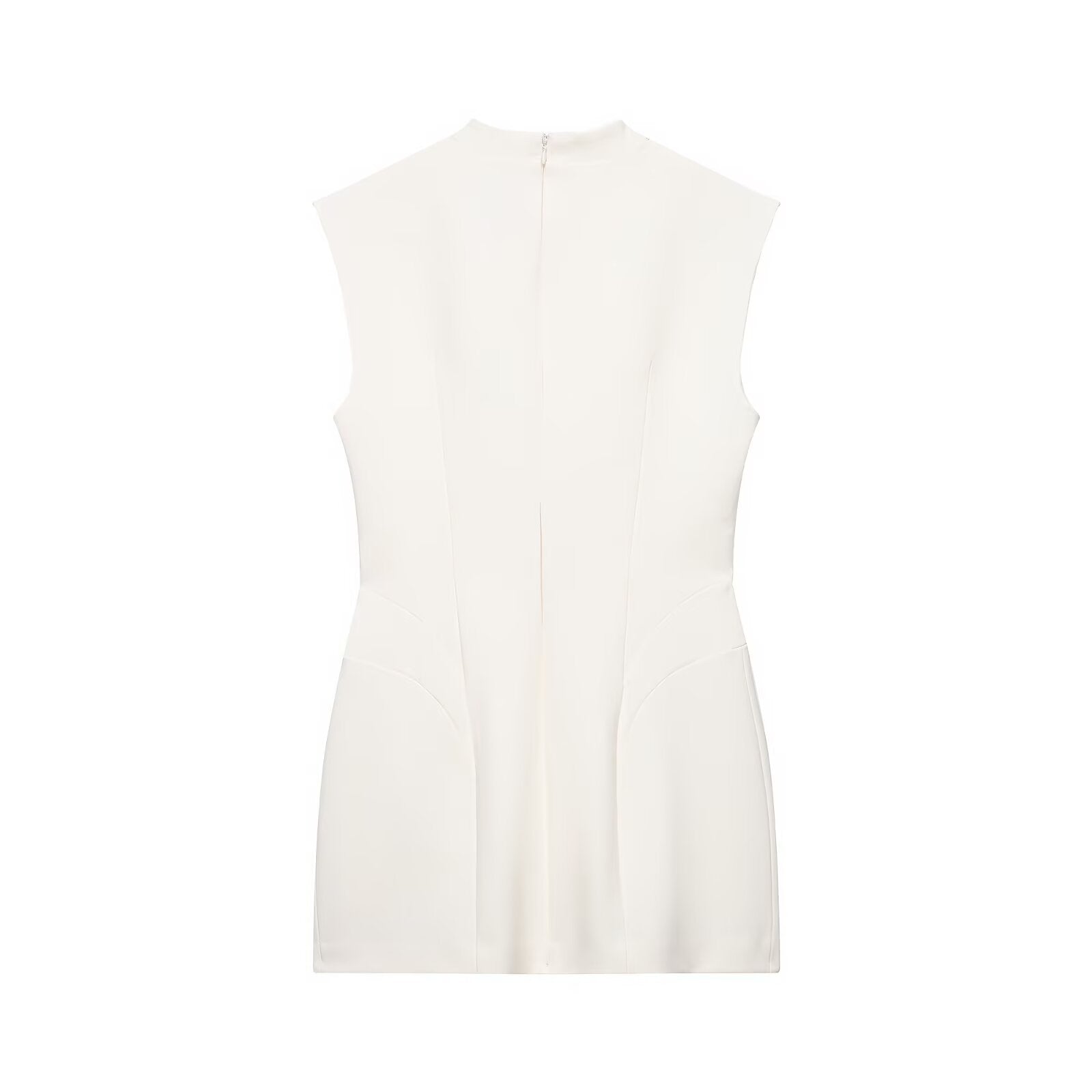 Vestido mini de mujer estilo occidental de peluche