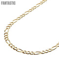 Cadena Figaro de oro de 14 quilates