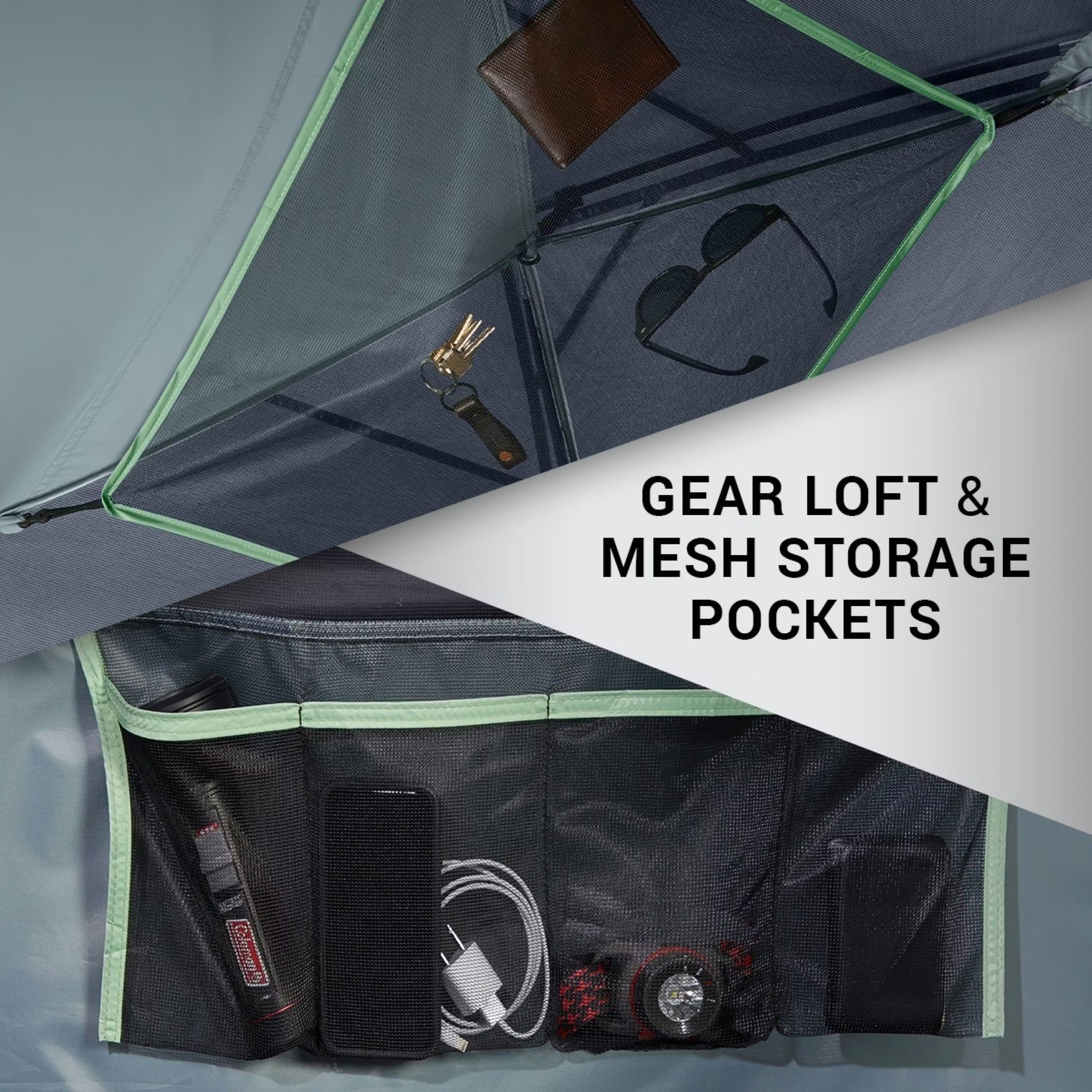 Coleman - Tienda de campaña Skydome para tres estaciones