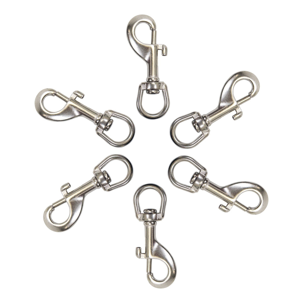 Scuba Choice Marine Grade Clip Stainless Steel Swivel Eye Bolt Snap 3.25"