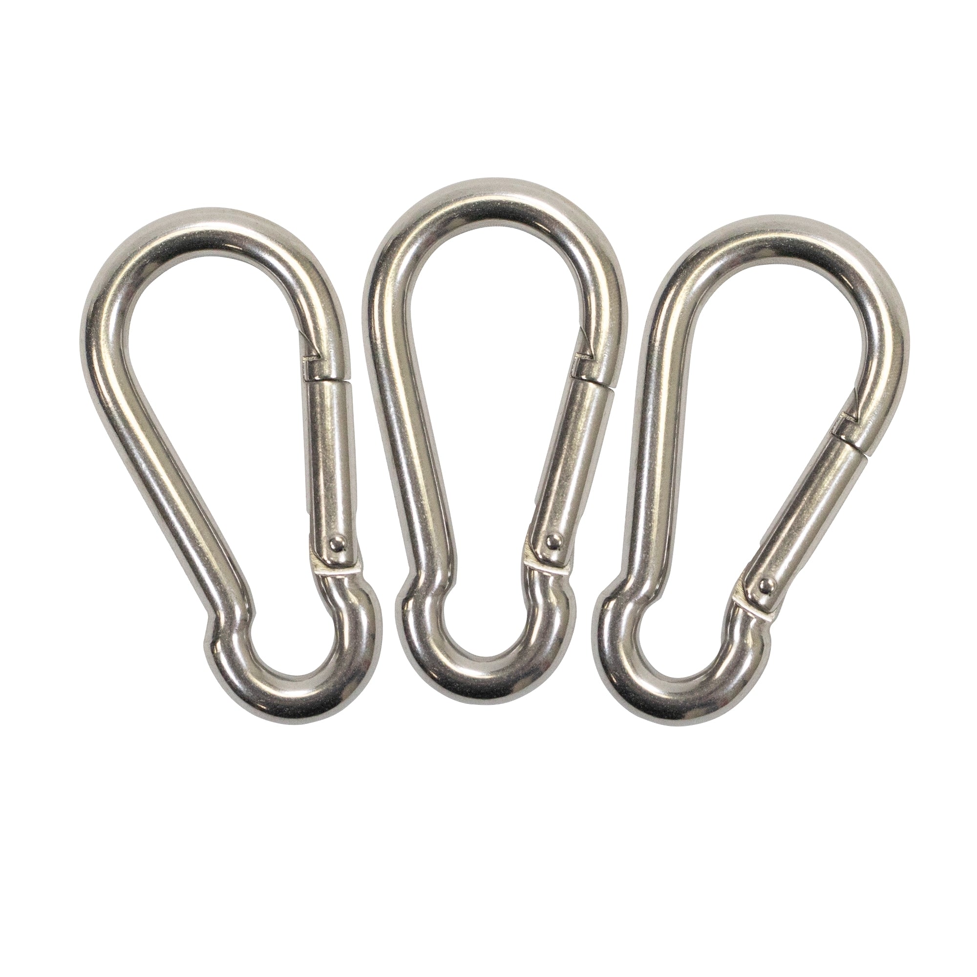 Boat Marine Clip 10cm Stainless Steel Snap Hook Carabiner 11mm Opening