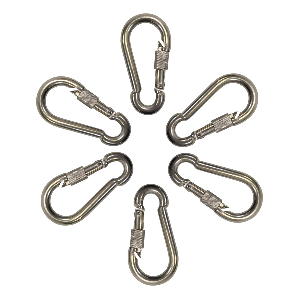 Boat Marine Snap Hook Carabiner with Screw Lock for Marine and Boating Use
