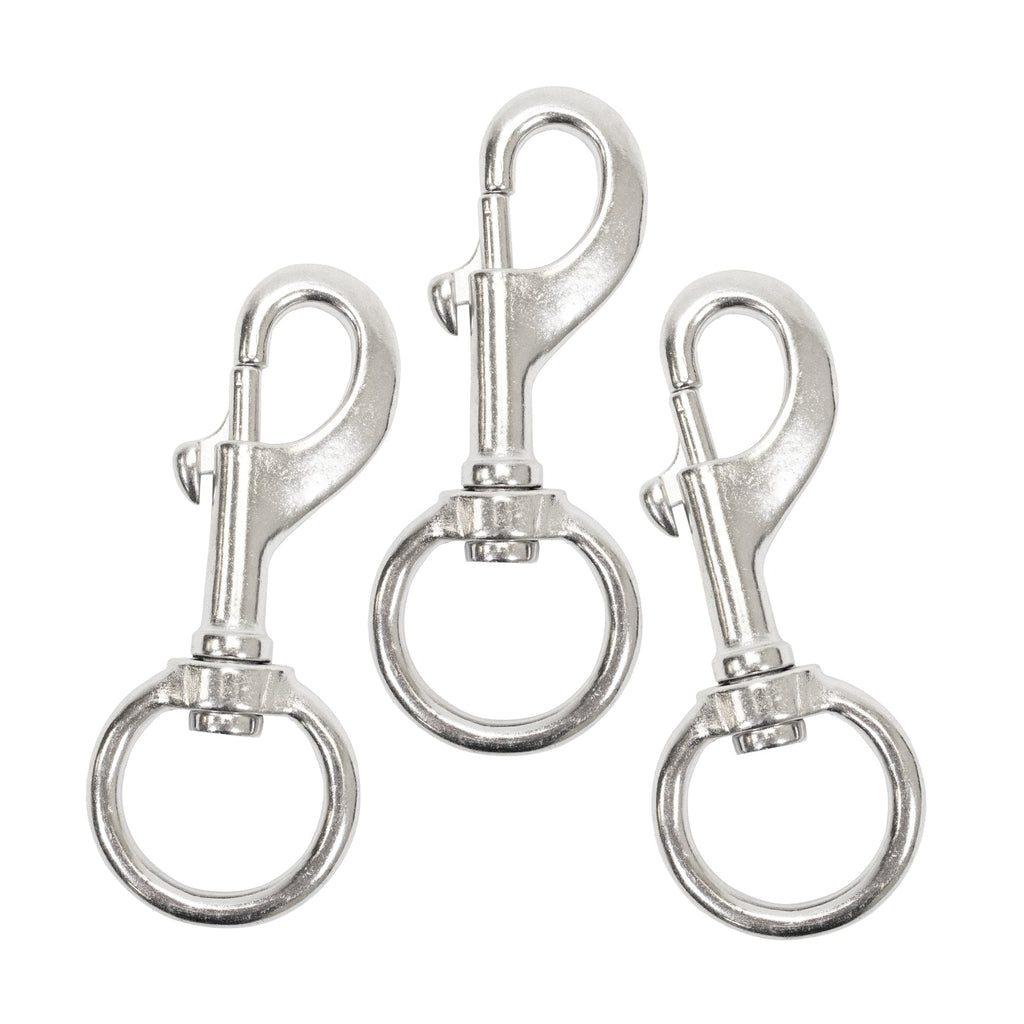 Boat Marine Clip 11.8cm Stainless Steel Swivel Bolt Snap 10mm Opening