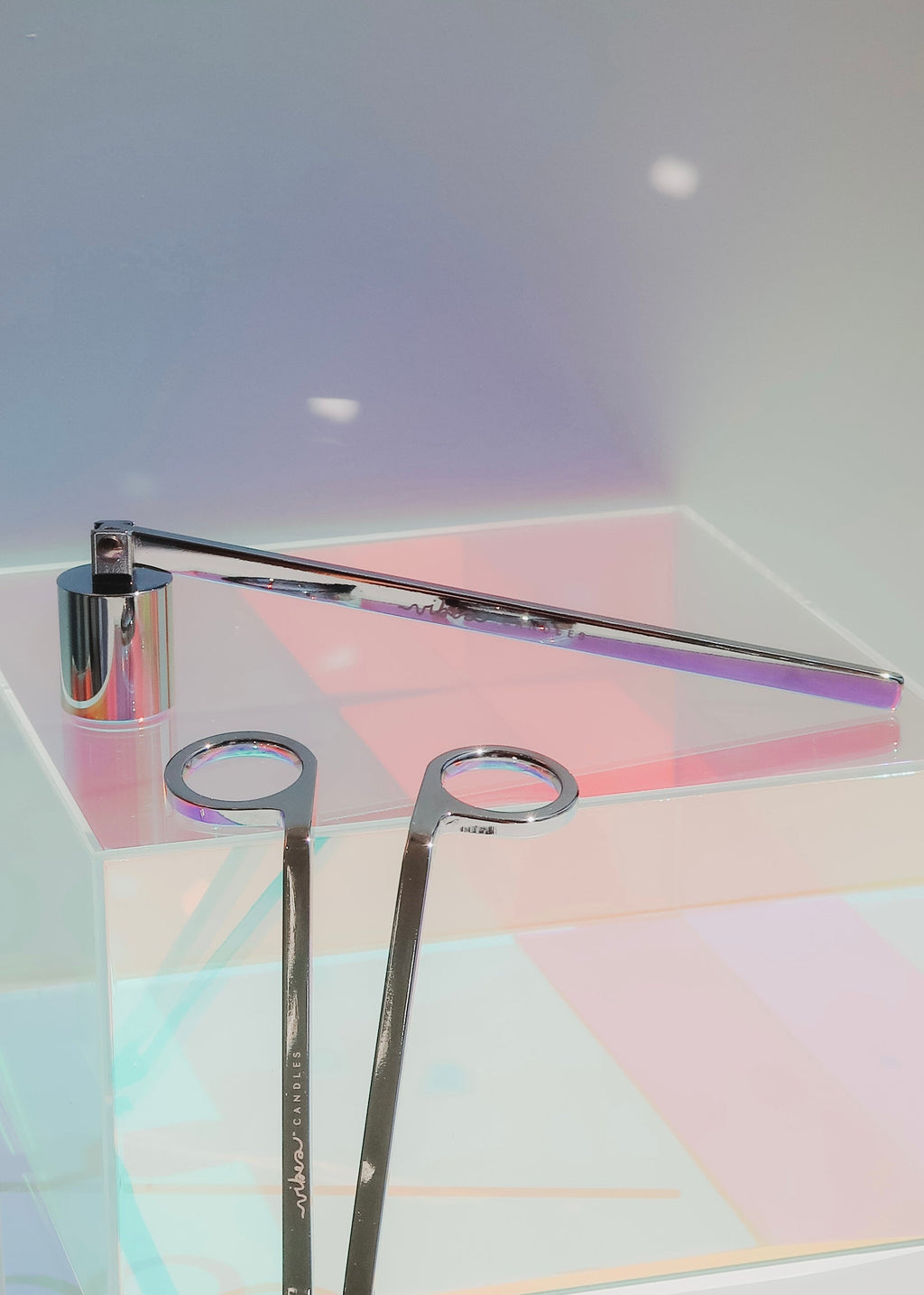Silver Wick Snuffer