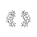 Mixed Shape Grape Cluster Earrings