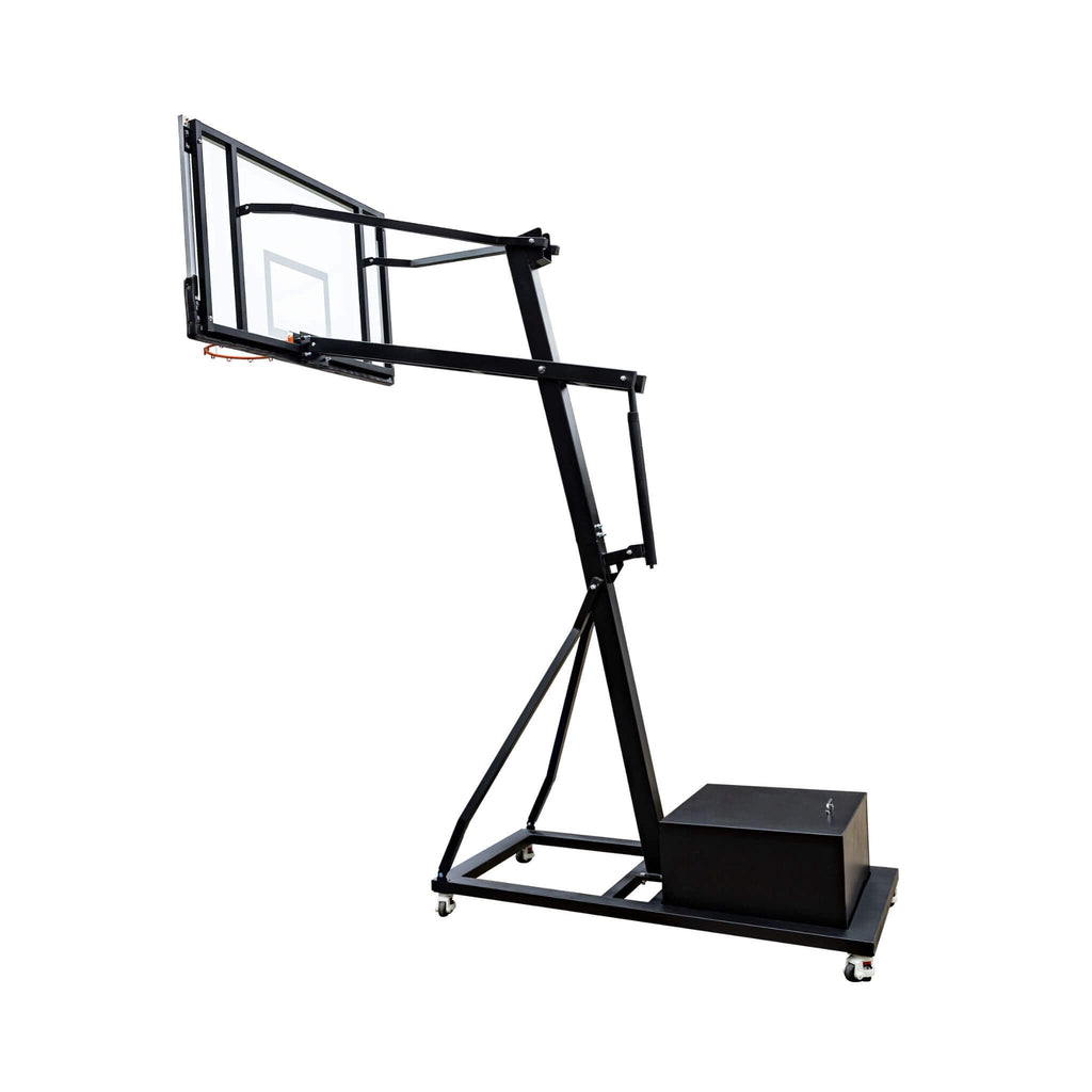 [18X24FT] Aro de Baloncesto Portátil Ajustable de Alta Resistencia Con Cancha (SAK72980)