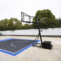 [18X24FT] Aro de Baloncesto Portátil Ajustable de Alta Resistencia Con Cancha (SAK72980)