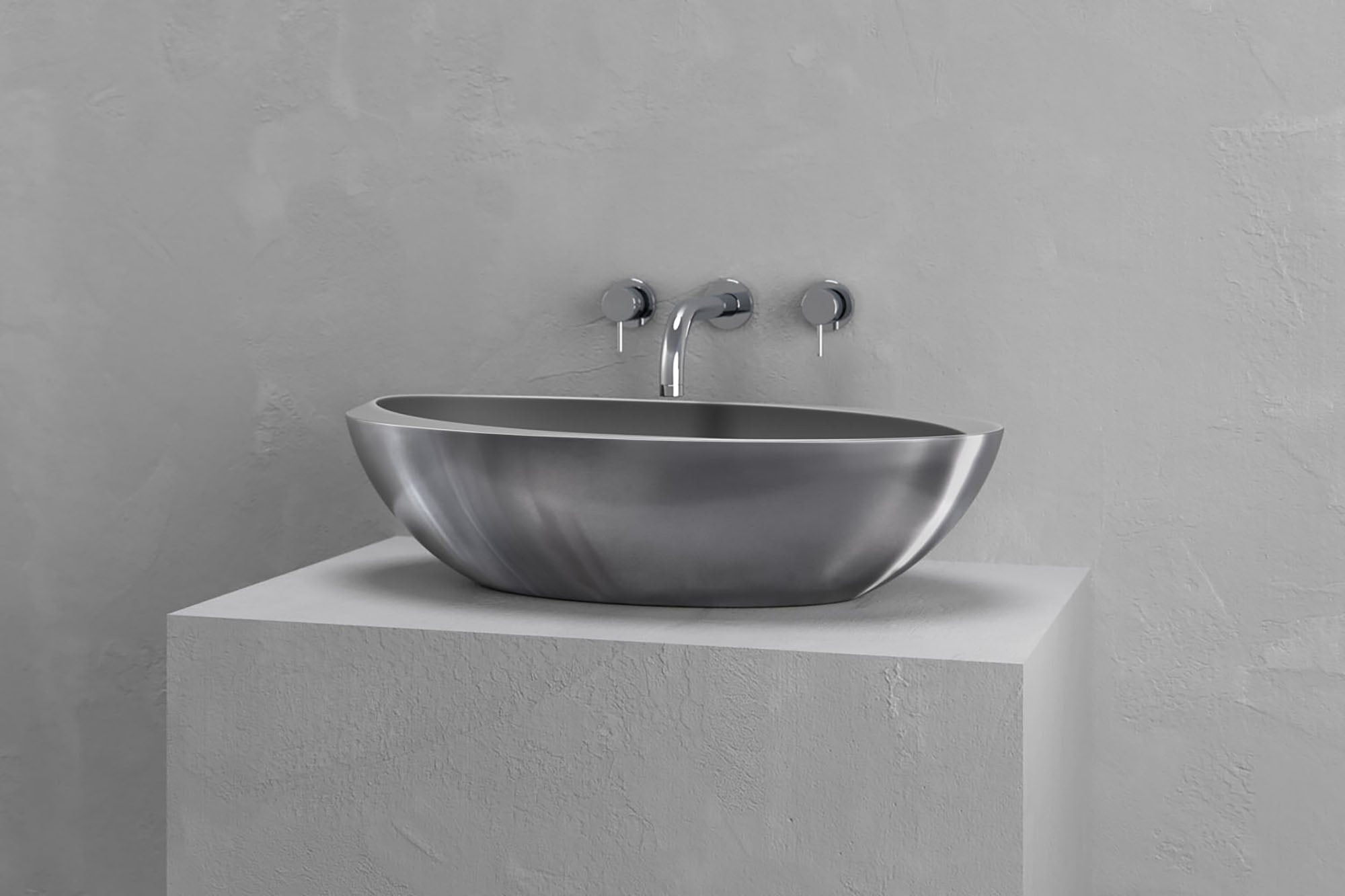 Half Ovoid Luxury Vessel Sink