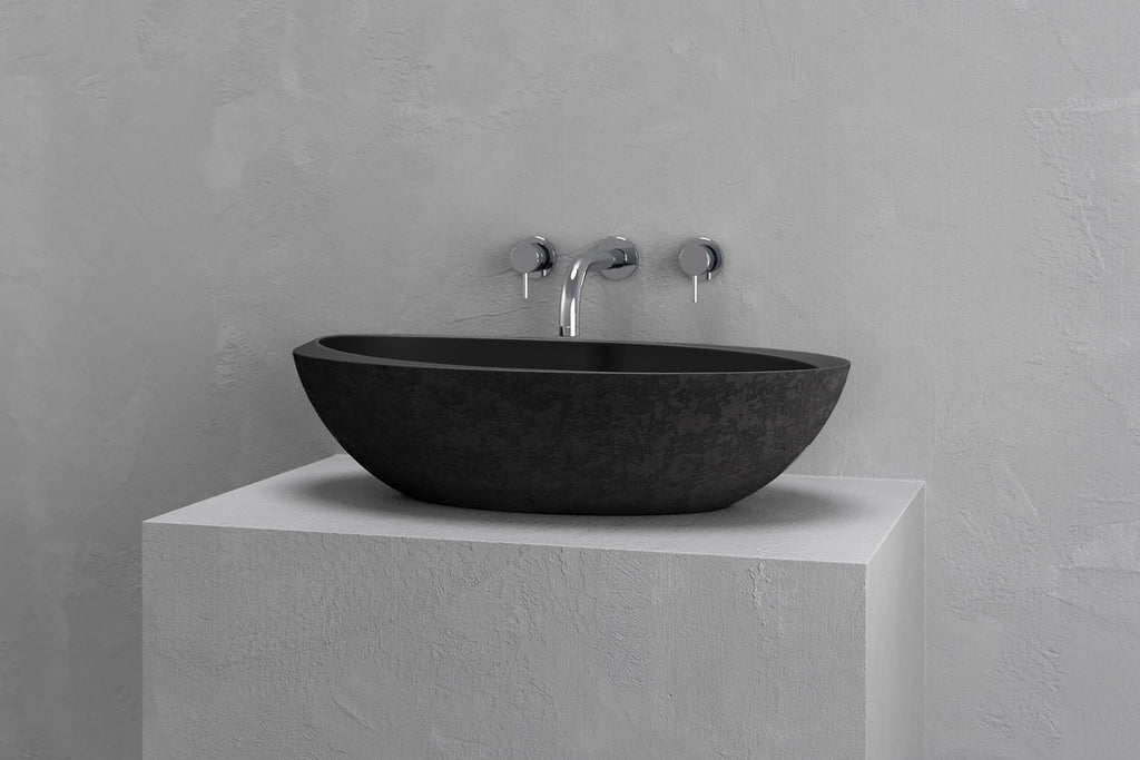 Half Ovoid Luxury Vessel Sink