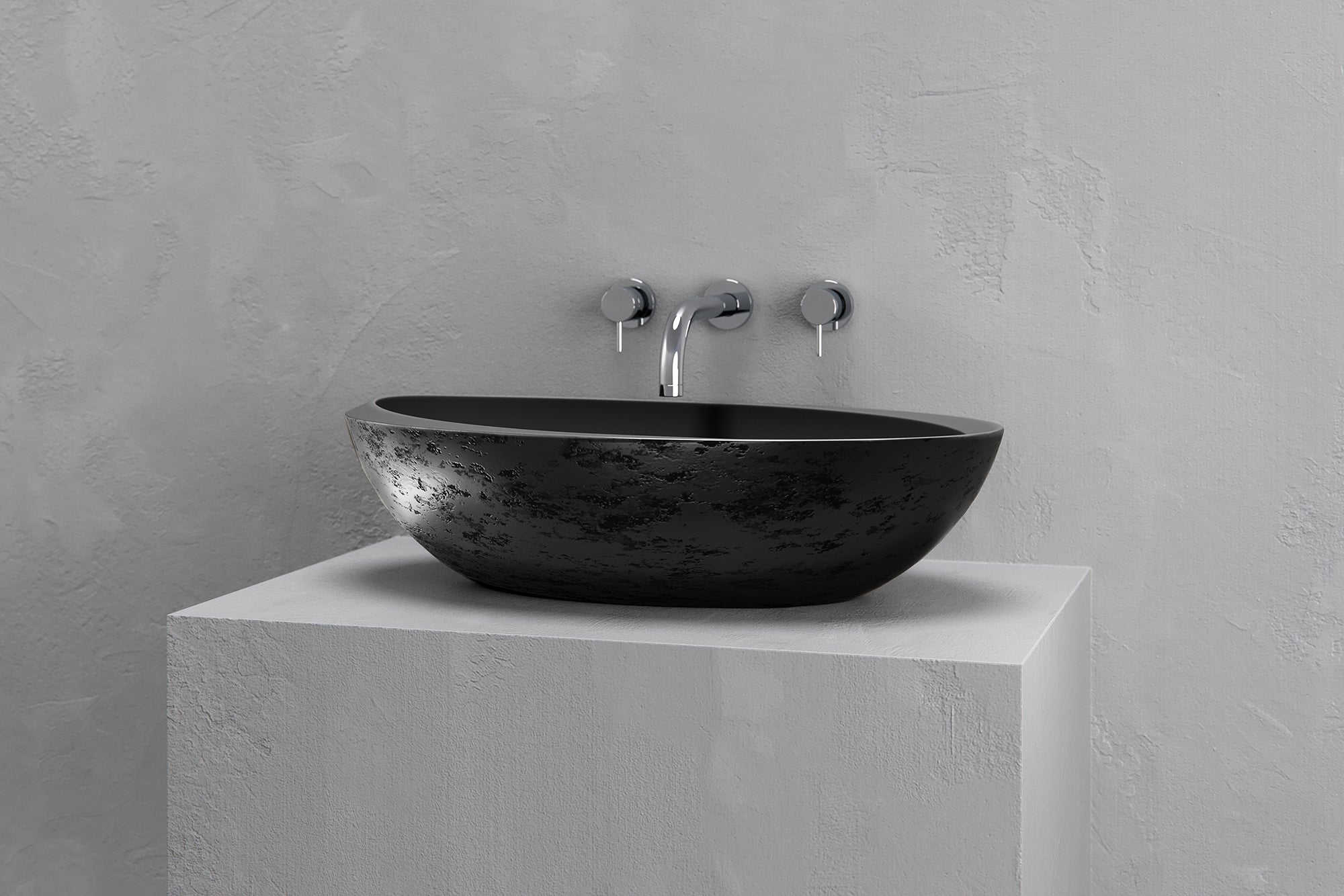 Half Ovoid Luxury Vessel Sink