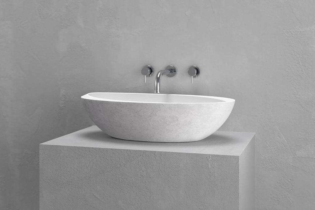 Half Ovoid Luxury Vessel Sink
