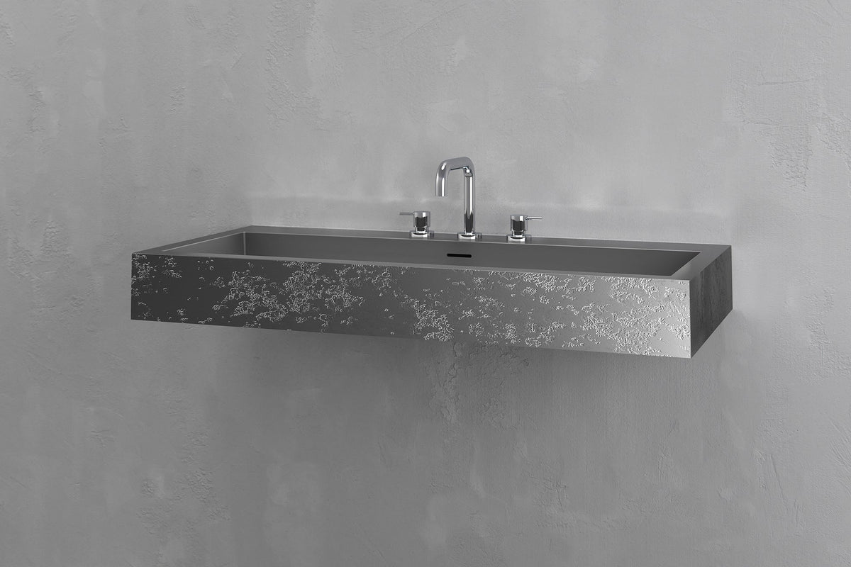 Wall Mounted Rectangular Bathroom Sink