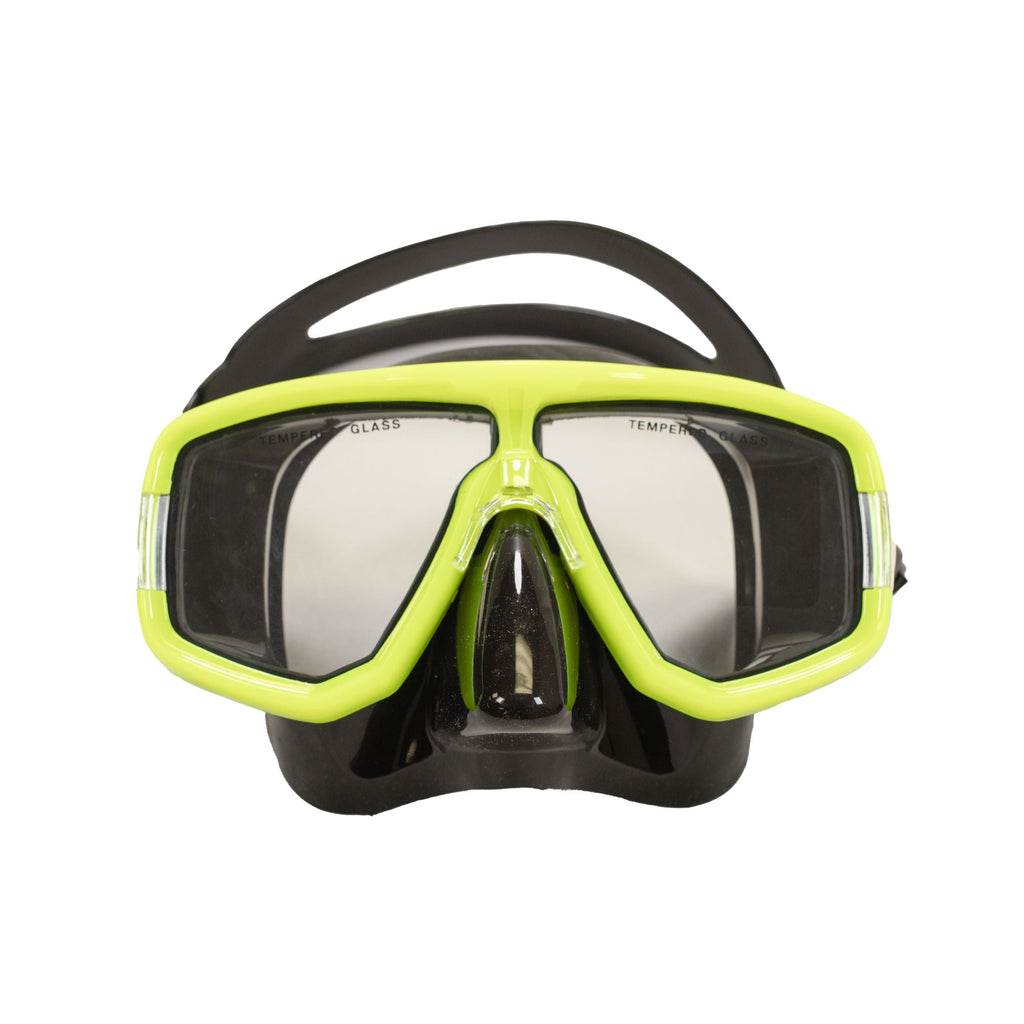 Palantic Diving & Snorkeling 2 Window Black Dive Mask