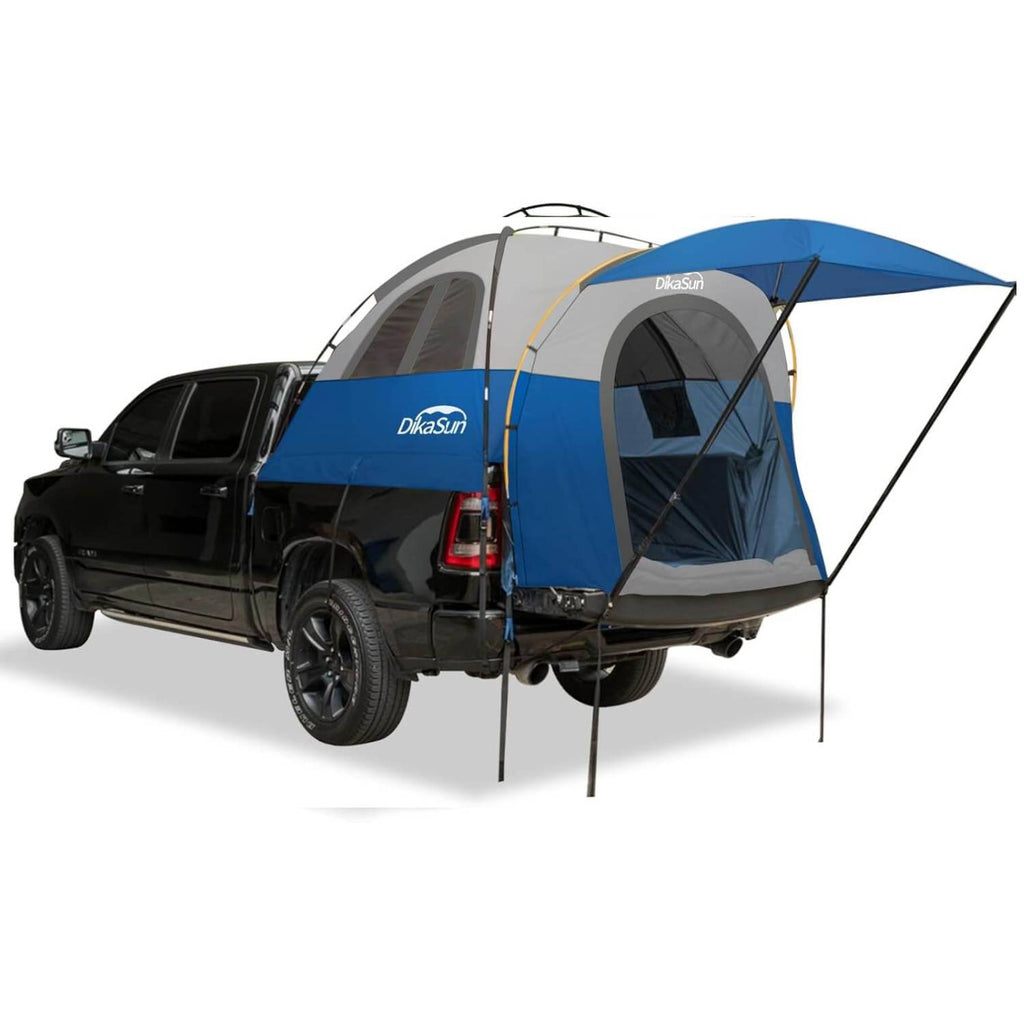 Tienda de campaña para caja de camioneta de 1.6-2.0m con toldo, azul