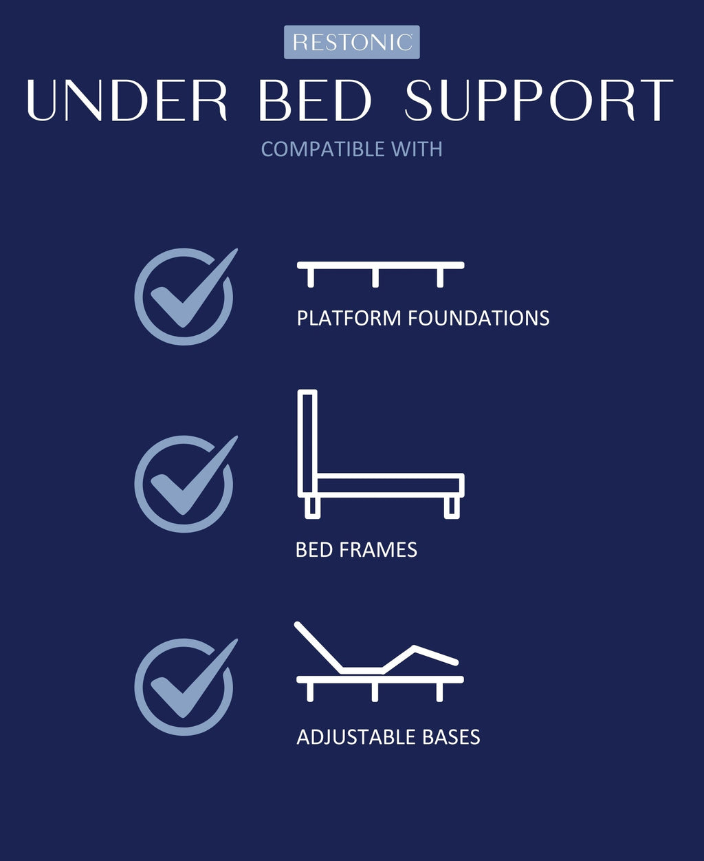 Restonic ComfortCare Hybrid Restful Nights Plush Twin XL Mattress