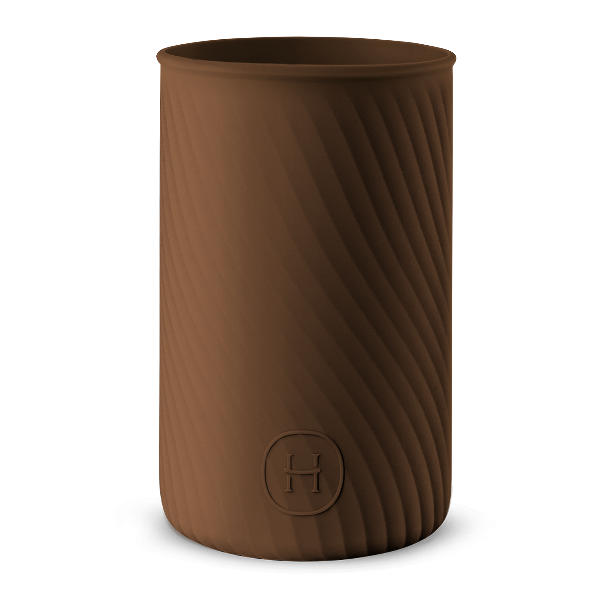 Ripple Silicone sleeve- Mocha  20fl oz