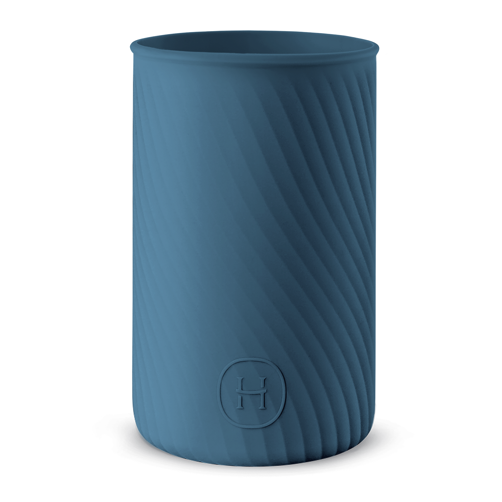 Ripple Silicone sleeve- Navy Blue 20fl oz