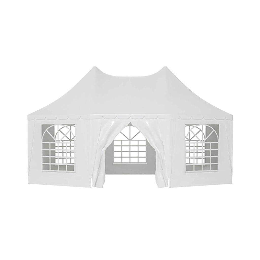 [20X15FT] Carpa Extra Grande Resistente Impermeable para Fiestas y Bodas al Aire Libre con Marco de Acero (SAK07645)
