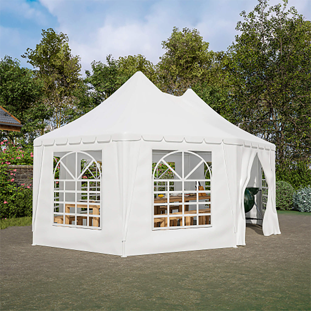 [20X15FT] Carpa Extra Grande Resistente Impermeable para Fiestas y Bodas al Aire Libre con Marco de Acero (SAK07645)