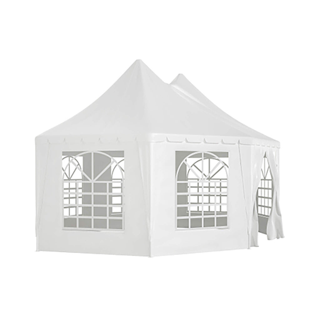 [20X15FT] Carpa Extra Grande Resistente Impermeable para Fiestas y Bodas al Aire Libre con Marco de Acero (SAK07645)