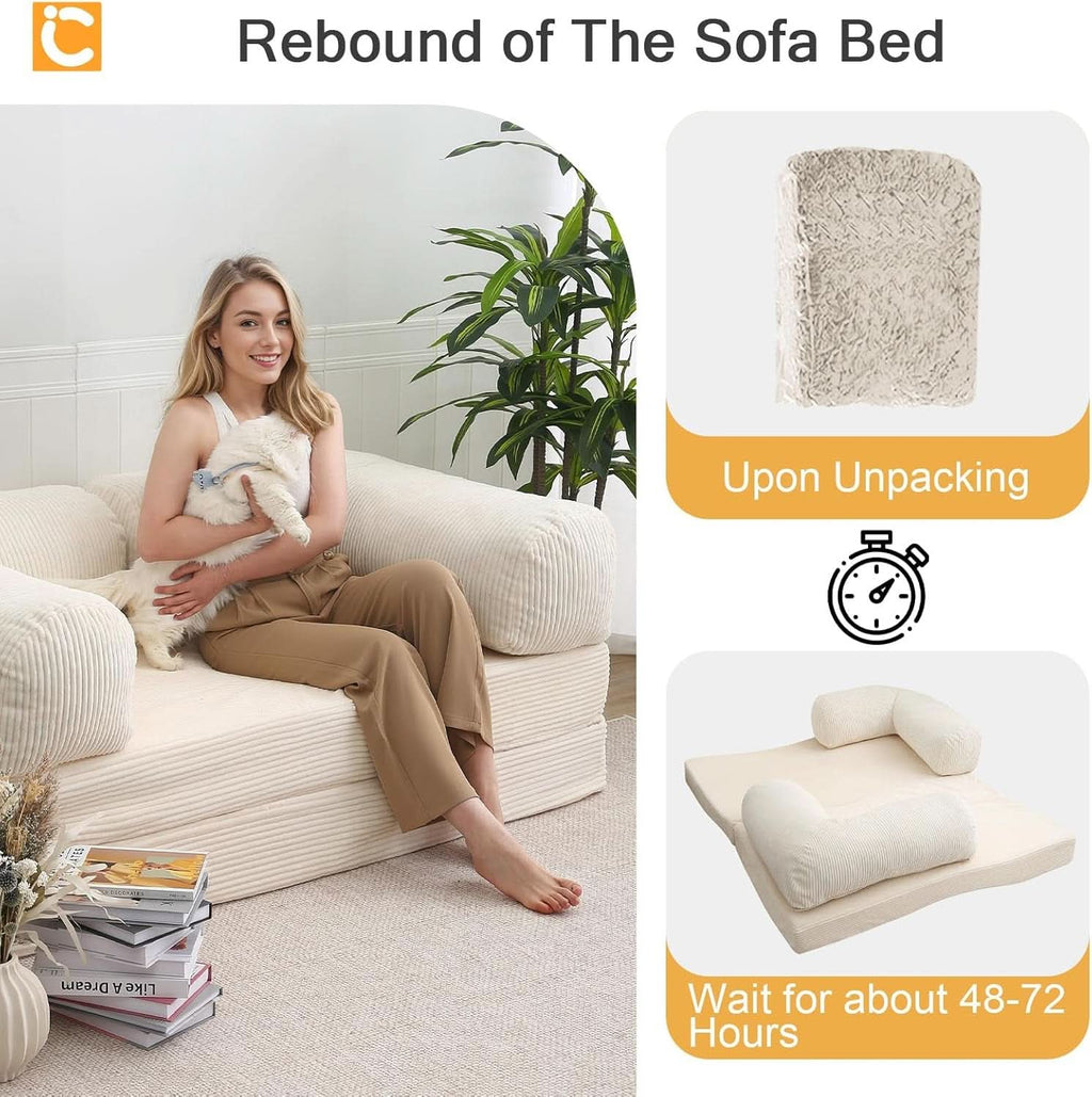 Sofá cama plegable Queen LivingSpace SpaceSaver