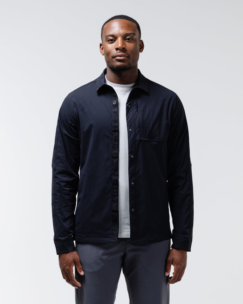 Camisa Refuge de manga larga con broches