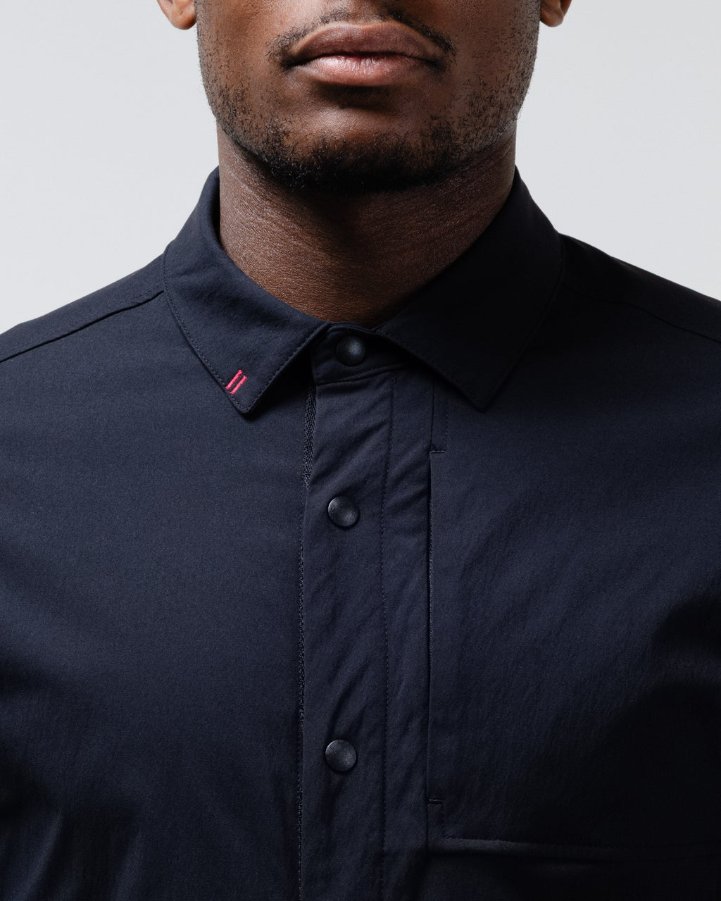 Camisa Refuge de manga larga con broches