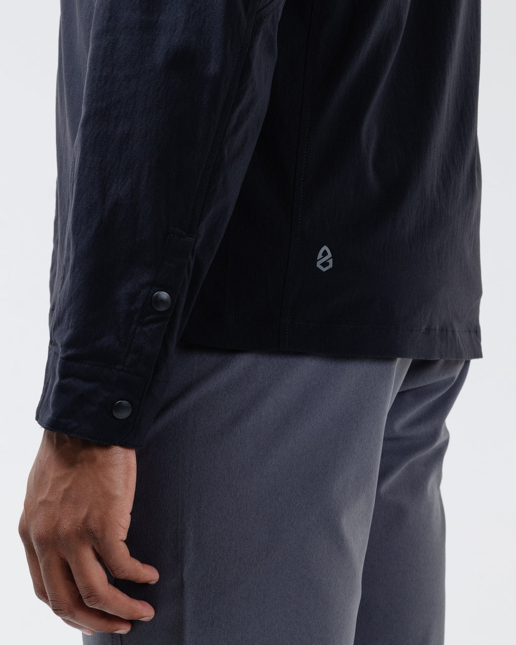 Camisa Refuge de manga larga con broches